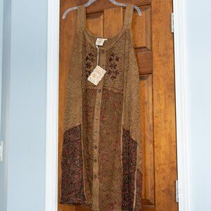 Gardenbelle Kennedy Patch Dress |  PLUS NWT